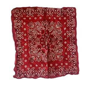 Red Cotton Bandana